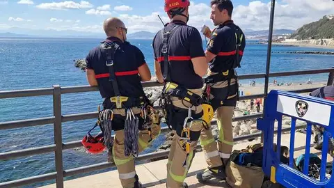 II Jornadas de Rescate Vertical organizadas por los bomberos del SEIS de Ceuta45