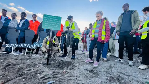 La llegada de la XXII Marcha por la Dignidad a la playa del Tarajal15
