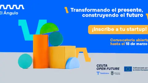 Cartel de la d&eacute;cima convocatoria de Ceuta Open Future.