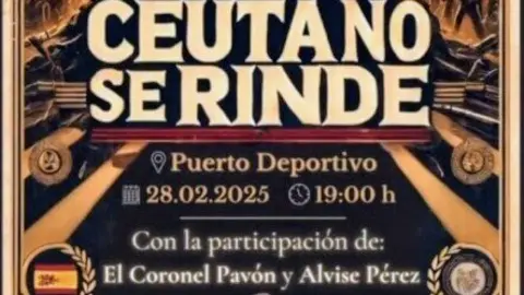  El evento anunciado en las redes sociales del l&iacute;der de 'Se acab&oacute; la fiesta', carece de autorizaci&oacute;n 