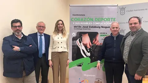 Presentaci&oacute;n de la conferencia del Jos&eacute; Calabuig Nogu&eacute;s &ldquo;Coraz&oacute;n, deporte y sus posibles complicaciones&rdquo;, organizada por el ICD y la Fundaci&oacute;n Gallardo