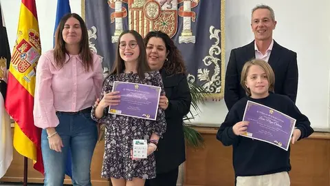 Entrega de premios del concurso literario para centros educativos con motivo del 8M, Día Internacional de la Mujer