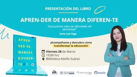 Cartel de la presentaci&oacute;n del libro de Clara Leal.