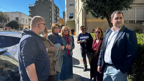 Visita a la barriada de San Daniel