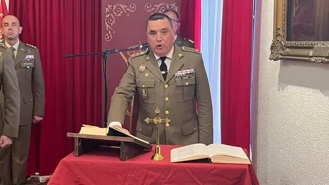 Jura de Mando del Centro de Historia y Cultura Militar de Ceuta al coronel Rafael Pasamar de Ter&aacute;n.