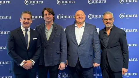 Un momento del acto de la C&aacute;mara de Comercio, en Madrid.