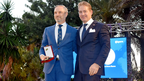  Entrega de la Medalla de Oro de la C&aacute;mara de Comercio a Juan Bravo / Rafa B&aacute;ez 