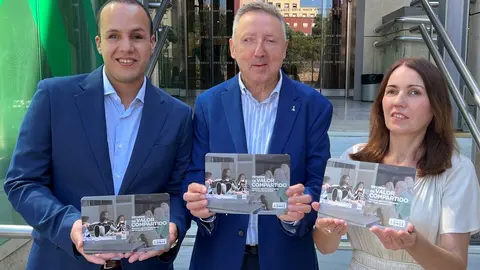 Representantes de la ONCE en Ceuta.