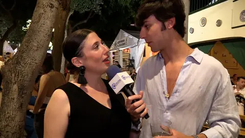 Esperanza Montes en la Feria.