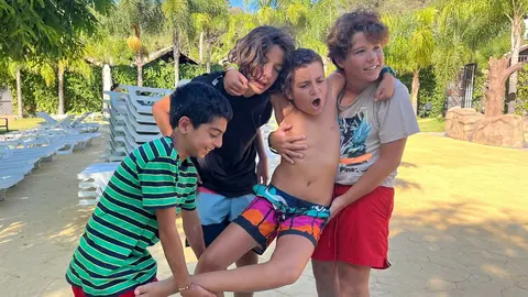 Campamento de verano en el complejo Miguel de Luque.