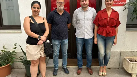 Reuni&oacute;n entre PSOE y CCOO.