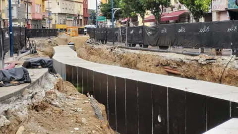  Las obras en Had&uacute; provocan el corte al tr&aacute;fico de una nueva zona 