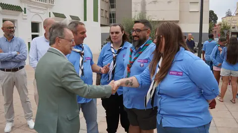 Los scouts celebran sus 110 a&ntilde;os de escultismo en la ciudad con una exposici&oacute;n fotogr&aacute;fica en la Estaci&oacute;n del Ferrocarril (3)