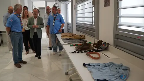 Los scouts celebran sus 110 a&ntilde;os de escultismo en la ciudad con una exposici&oacute;n fotogr&aacute;fica en la Estaci&oacute;n del Ferrocarril (8)