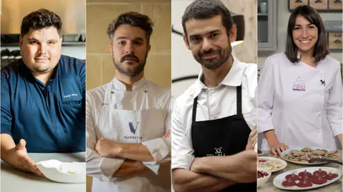 Algunos de los chefs invitados a la III Semana Gastron&oacute;mica Sostenible de la C&aacute;mara de Comercio
