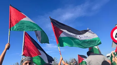 Protesta por Palestina en Benzú5