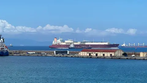 Puerto de Ceuta.