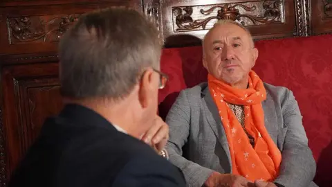 Reuni&oacute;n entre Pepe &Aacute;lvarez y Juan Vivas.
