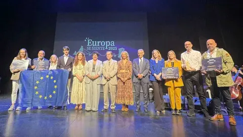 Entrega de premios en la que Procesa fue reconocida por su proyecto.