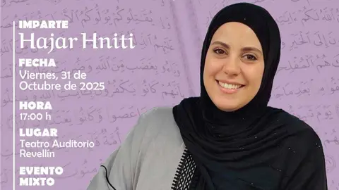 La profesora Hajar Hniti.