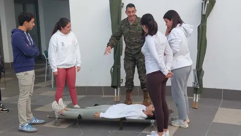 Simulacro en la UGR.