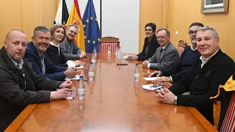 Reuni&oacute;n de la CECE con el presidente de la Ciudad / Archivo