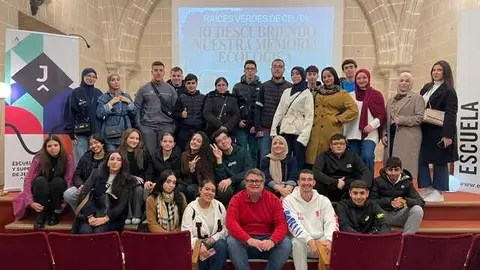 El alumnado del Clara Campoamor en Jerez / Cedida