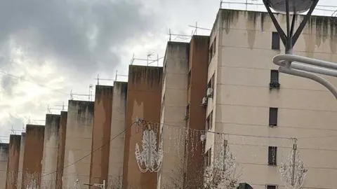 Viviendas afectadas.