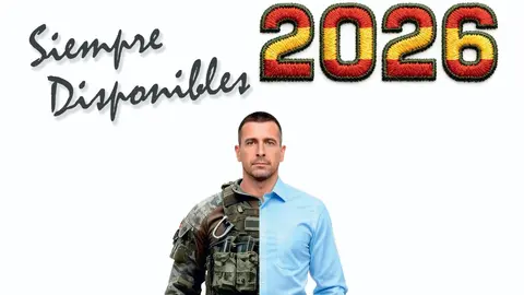 Portada del calendario 2026 del Ej&eacute;rcito de Tierra