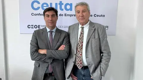 Representantes de la Confederaci&oacute;n de Empresarios de Ceuta.