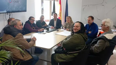 Ramírez con los vecinos de Juan XXIII