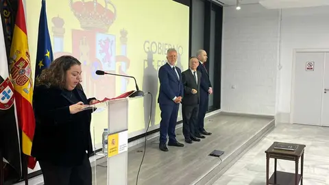 Toma de posesión de Miguel Ángel Pérez Triano.