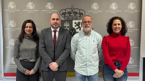 Reunión entre CCOO y el delegado del Gobierno.
