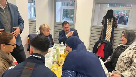Iftar institucional. 1