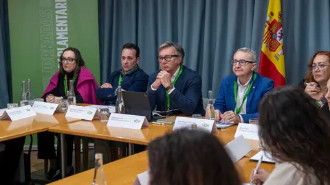 Representantes de Vox Ceuta, Melilla y Andaluc&iacute;a en su reuni&oacute;n interparlamentaria