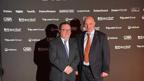 Un momento de la entrega de premios de Forbes Travel.