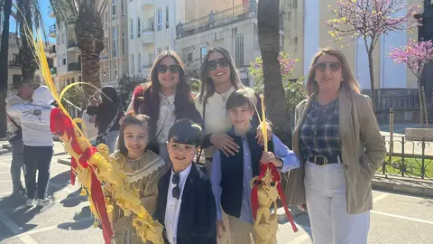 Bendición de las palmas en el Domingo de Ramos.30