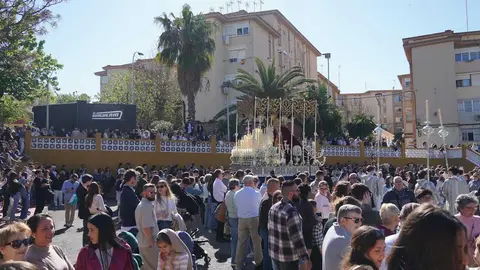 Salida de la Pollinica en el Domingo de Ramos.1