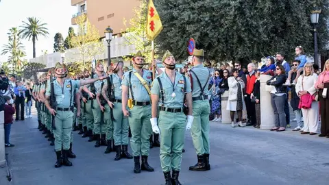 La Legi&oacute;n acompa&ntilde;a el Encuentro entre Nuestro Padre Jes&uacute;s Nazareno y la Sacrat&iacute;sima Virgen de la Esperanza en la Semana Santa 2026 (30)