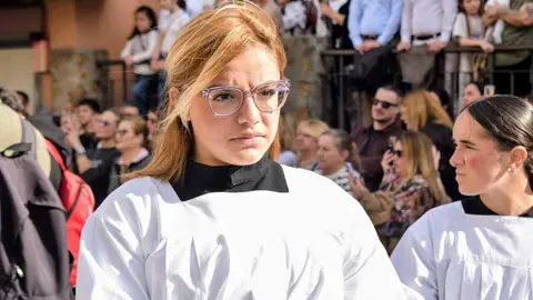 El 'Encuentro Chico' entre el Cristo de la Encrucijada y Mar&iacute;a Sant&iacute;sima de las L&aacute;grimas en la Semana Santa 2026  (54)