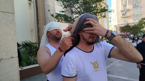 El Cristo de la Humildad y Paciencia y Nuestra Se&ntilde;ora de las Penas procesionan en la Semana Santa 2026 (14)