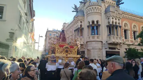 El Cristo de la Humildad y Paciencia y Nuestra Se&ntilde;ora de las Penas procesionan en la Semana Santa 2026 (42)