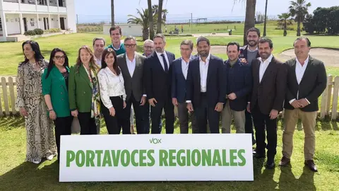 vox portavoces regionales malaga abril26