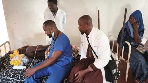 Formaci&oacute;n del Colegio Oficial de M&eacute;dicos de Ceuta en Guinea Bis&aacute;u / COMCE