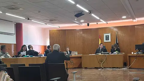 Un momento de la vista por el crimen de Parques de Ceuta.