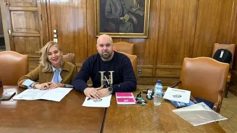 Representantes del CSIF en la mesa sectorial.