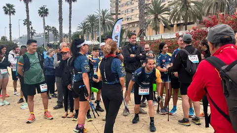La XIX Vuelta a Ceuta Andando, Memorial Auxi Jimeno, organizada por el Club de Monta&ntilde;a Anyera  (5)