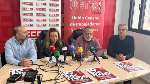 Presentaci&oacute;n de la convocatoria de las movilizaciones con motivo del 1 de mayo / M.R.