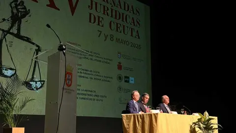  Inauguraci&oacute;n de las Jornadas Jur&iacute;dicas de Ceuta. Foto: Alma Palomino 
