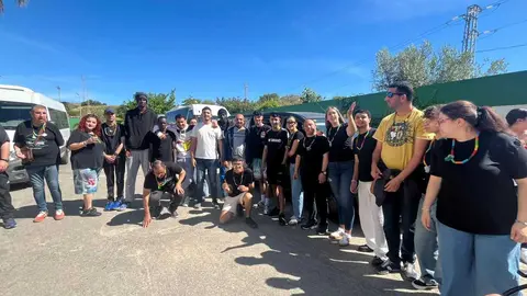 Actividad de Plena Inclusión con usuarios del CETI por el Día de África.4